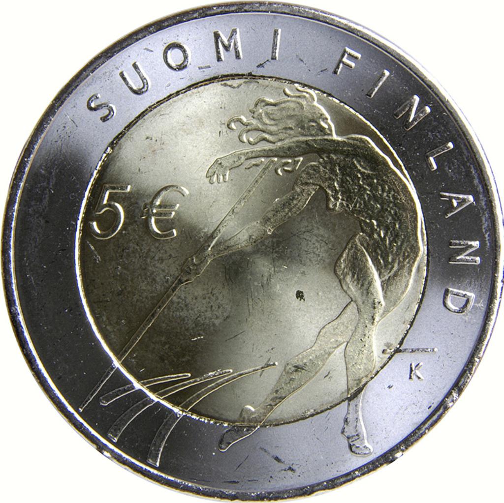 Finlande 5 euros Championnat d'athlétisme à Helsinki 2005, Enlèvement ou Envoi, Finlande, 5 euros, Série
