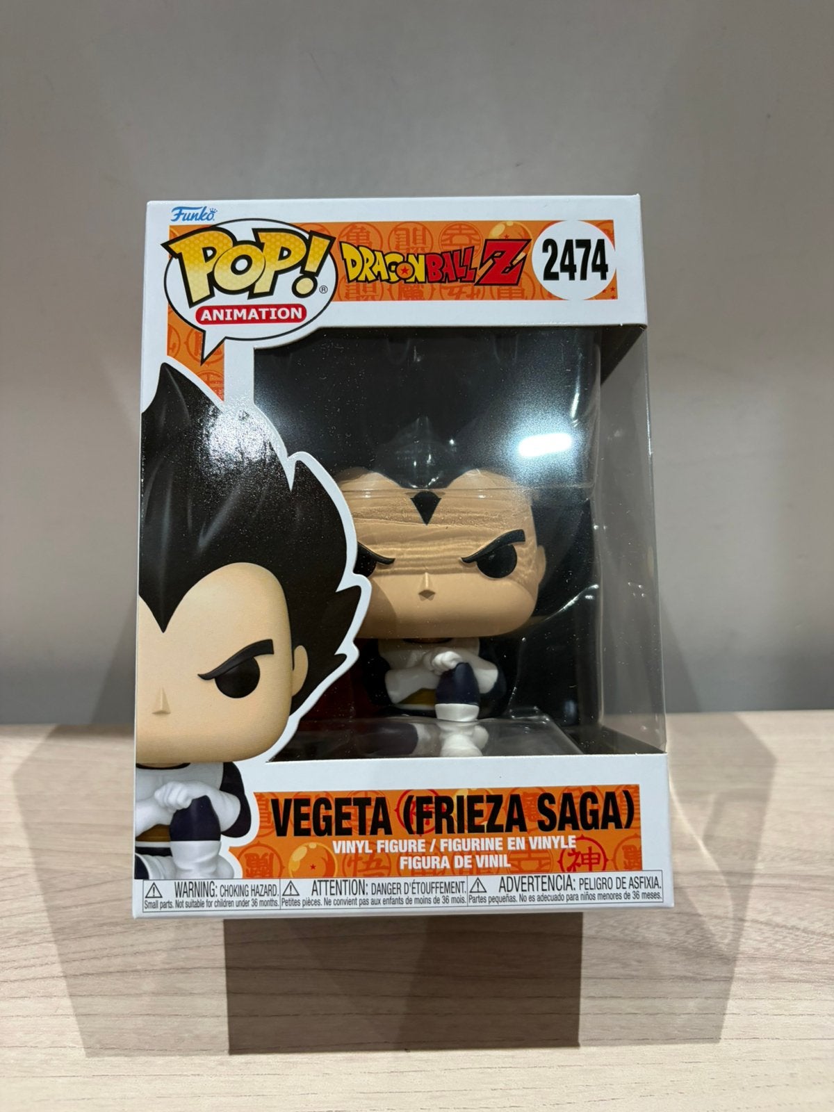 Funko Pop! Dragon Ball Z #2474 Vegeta Frieza Saga Vinyl, Collections, Enlèvement ou Envoi, Comme neuf