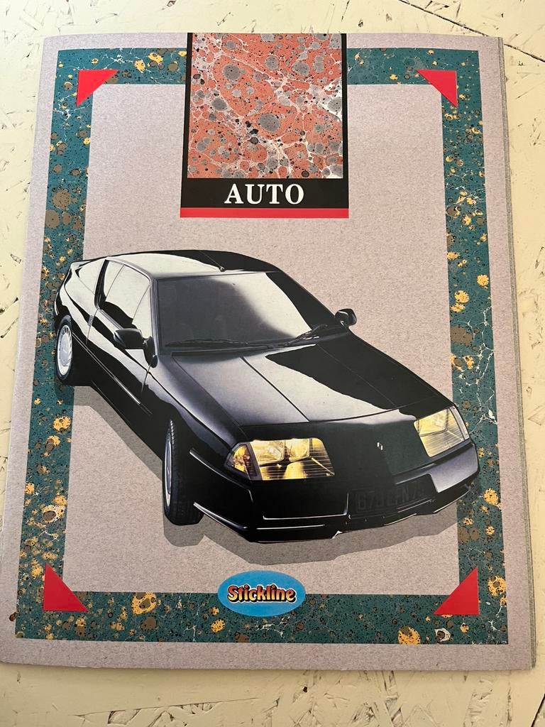 Seca Stickline verzamelboek auto, Verzamelen, Ophalen of Verzenden, Gebruikt, Foto