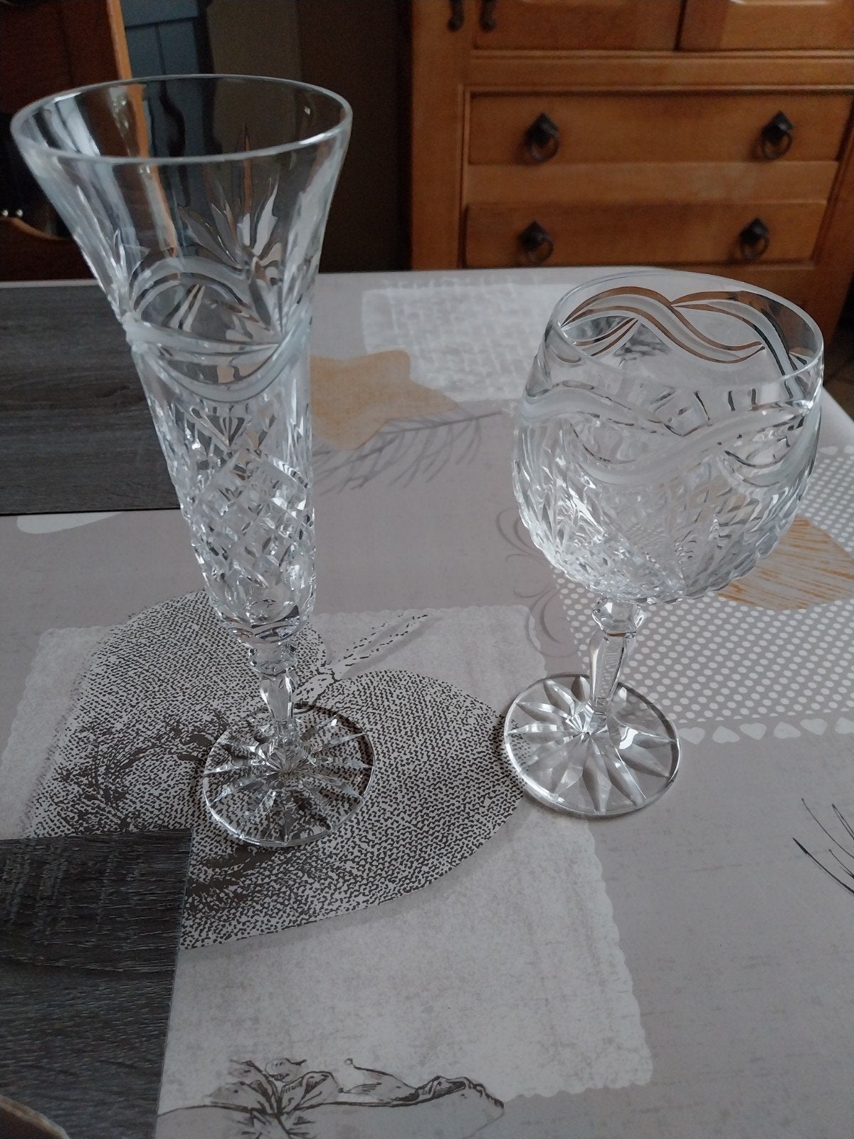 verres, Enlèvement