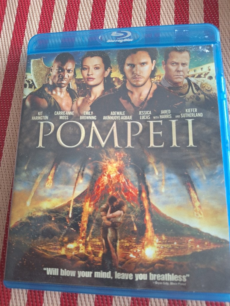 Pompei, blu-ray, NIET ndl ondertiteld, Ophalen of Verzenden, Zo goed als nieuw