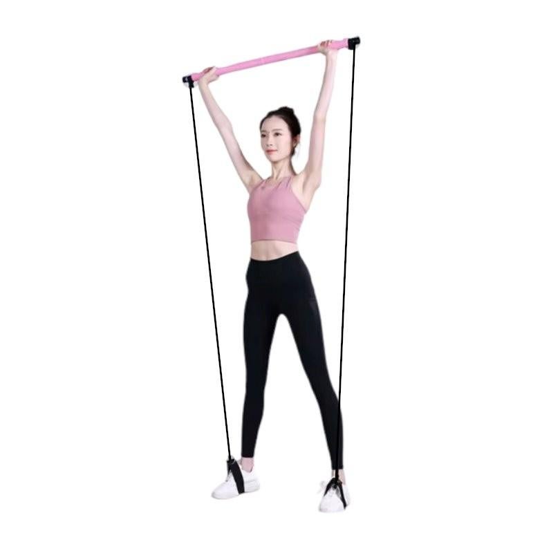 Pilates bar met weerstandsbanden, full body training, Sport en Fitness, Ophalen of Verzenden, Nieuw, Overig