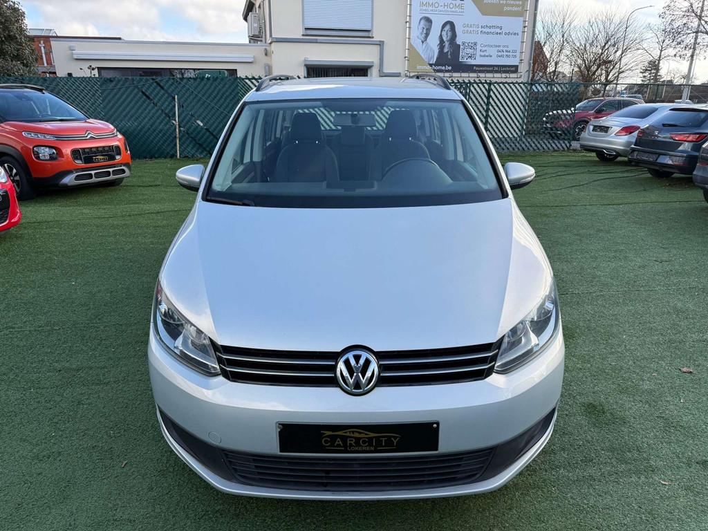 Volkswagen Touran Touran 1.6 TDI Trendline°7PL°GPS°EURO5, Voorwielaandrijving, Euro 5, Gebruikt, Zwart