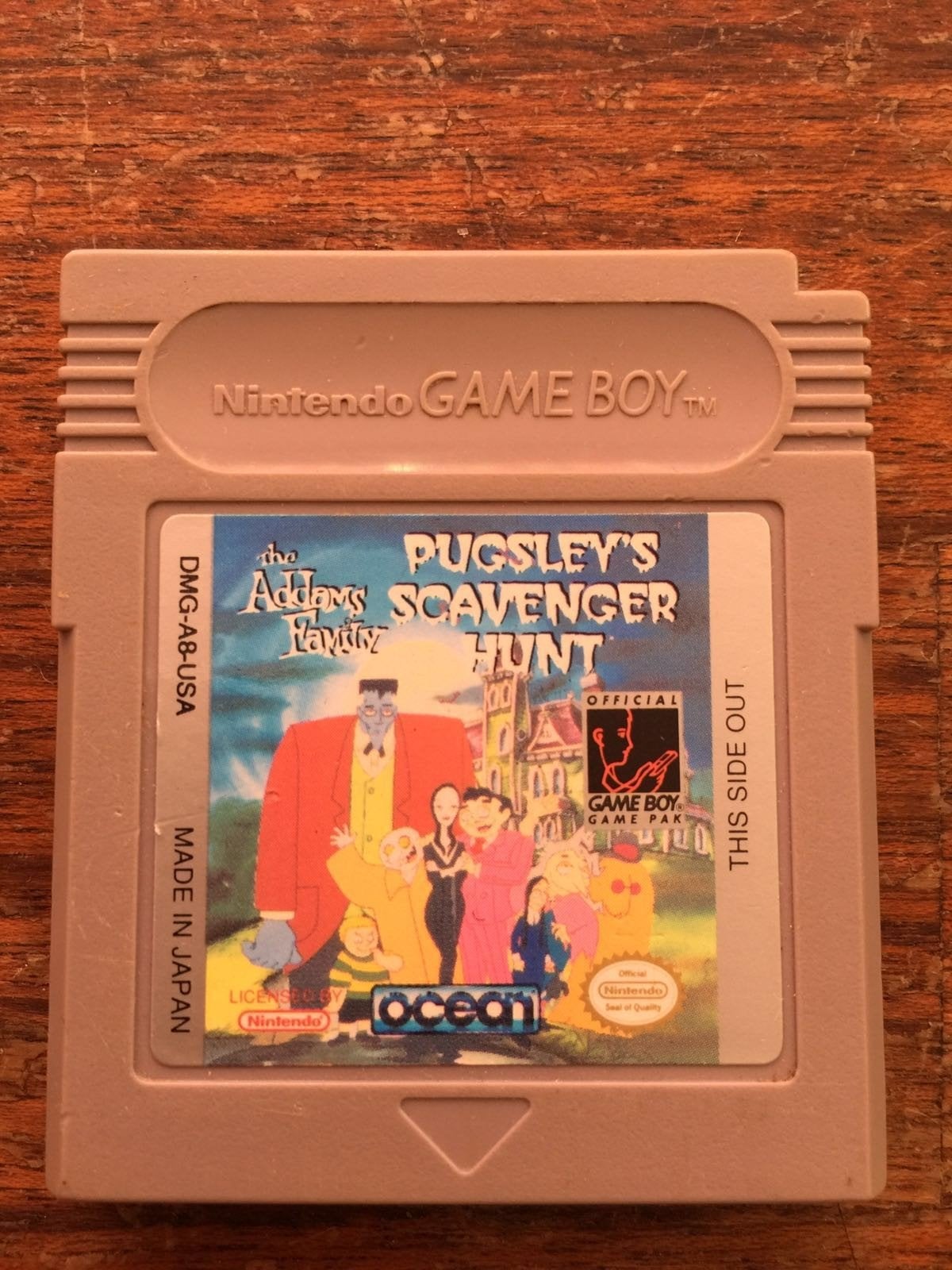 addams Family pugsleys scavenger hunt, Ophalen of Verzenden