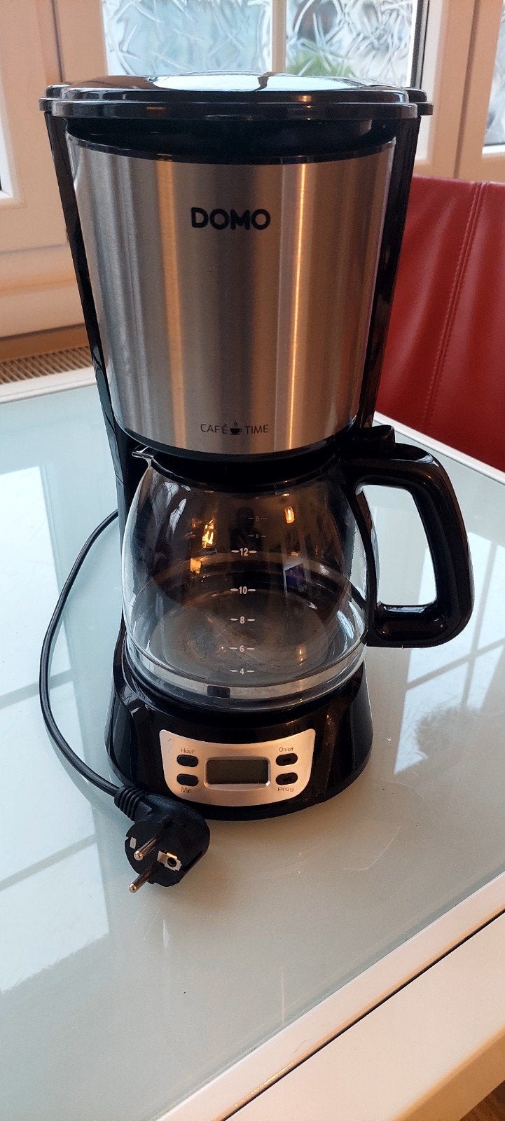 cafetière, Ophalen, Gebruikt, 10 kopjes of meer, Koffiemachine