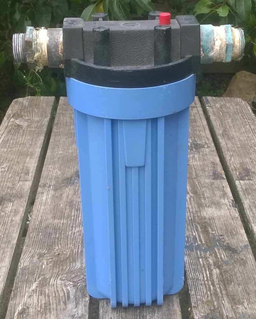 Waterfilter Blue, 10 inch - 25 cm, Ophalen of Verzenden, Gebruikt