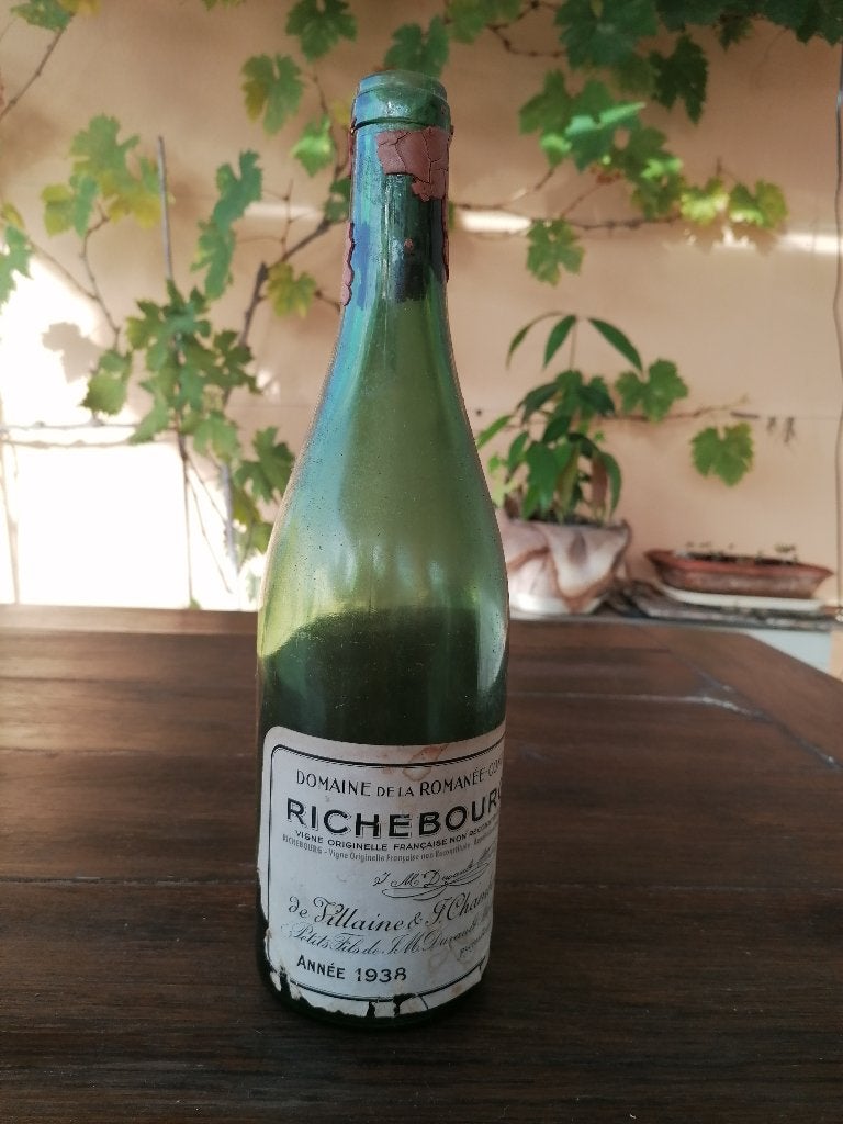 Uitzonderlijke lege fles, Verzamelen, Gebruikt, Frankrijk, Ophalen of Verzenden, Rode wijn