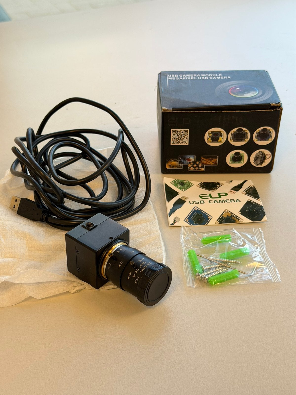 Caméra USB Full HD 1080P 2MP 2,8-12 mm objectif zoom 8 mp, TV, Hi-fi & Vidéo, Caméras action, Enlèvement ou Envoi, Neuf, Autres marques