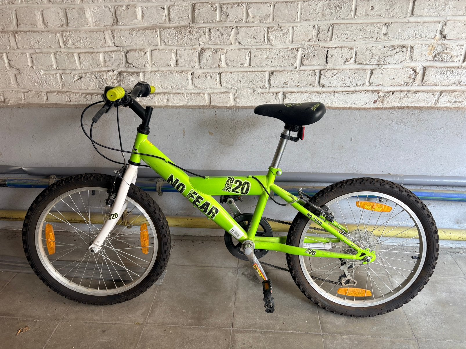 NO FEAR 20” Kinder Mountainbike, Enlèvement, Comme neuf, Frein à rétropédalage, 16 à 20 pouces