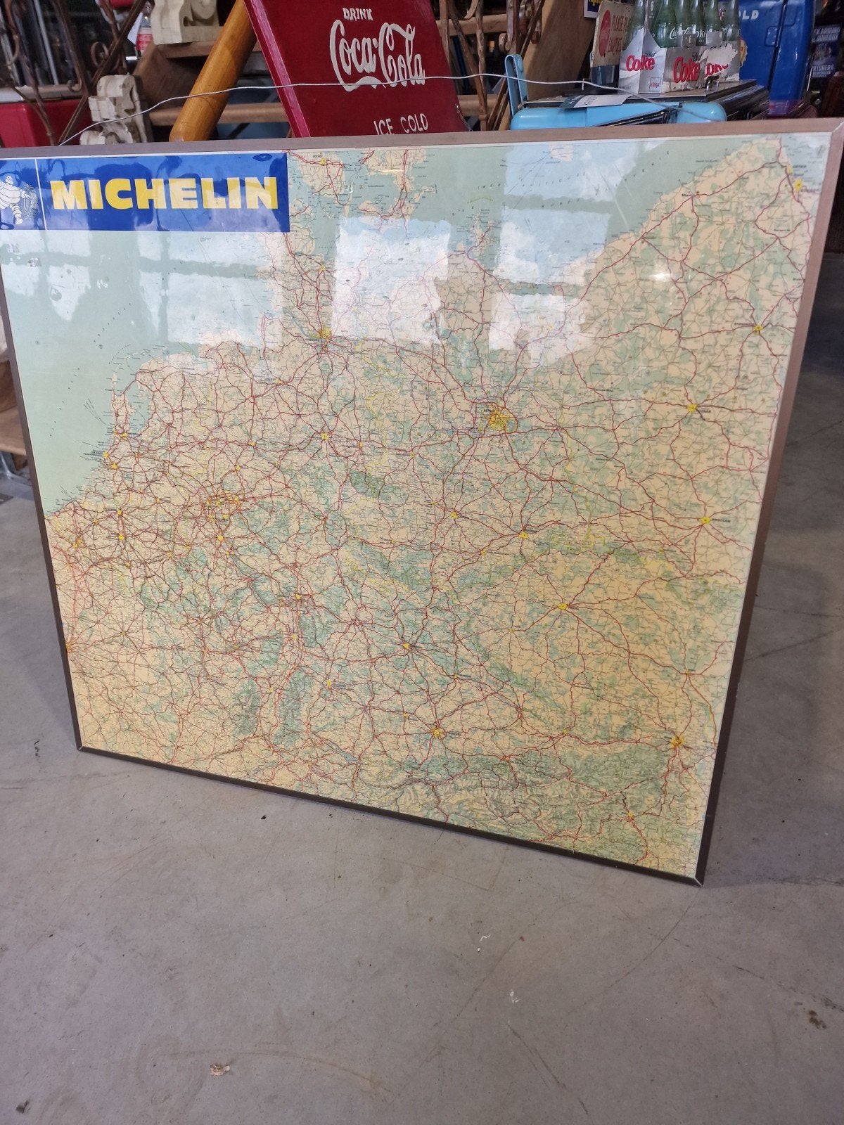 Carte routière Michelin des restaurants des années 70, Enlèvement, Utilisé, Ustensile