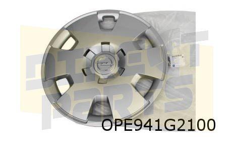 Opel Zafira Wieldop 16'' (zilver) Origineel! 13209732, -, Verzenden, -, Nieuw