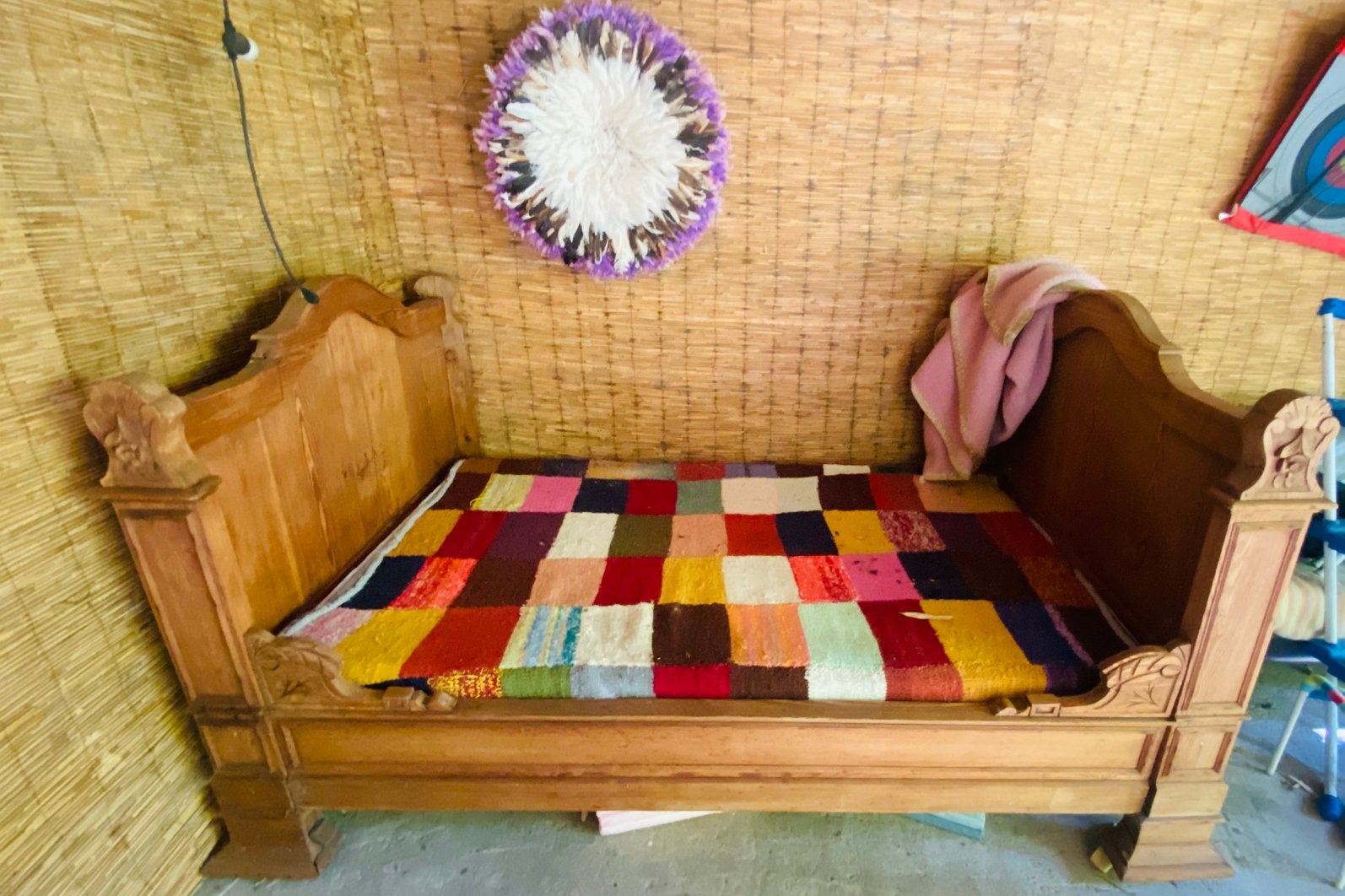 Bed - twijfelaar - antiek, Antiek en Kunst, Ophalen