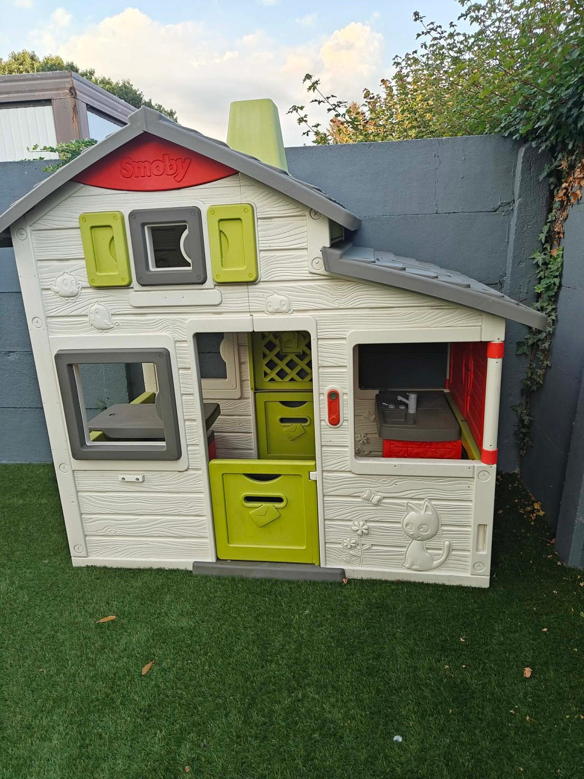 SMOBY SPEELHUISJE, Kinderen en Baby's, Speelgoed | Buiten | Speelhuisjes, Ophalen, Zo goed als nieuw