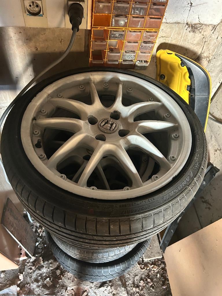 17 inch velgen met Landsail zomerbanden, Ophalen, Banden en Velgen, Nieuw, 17 inch