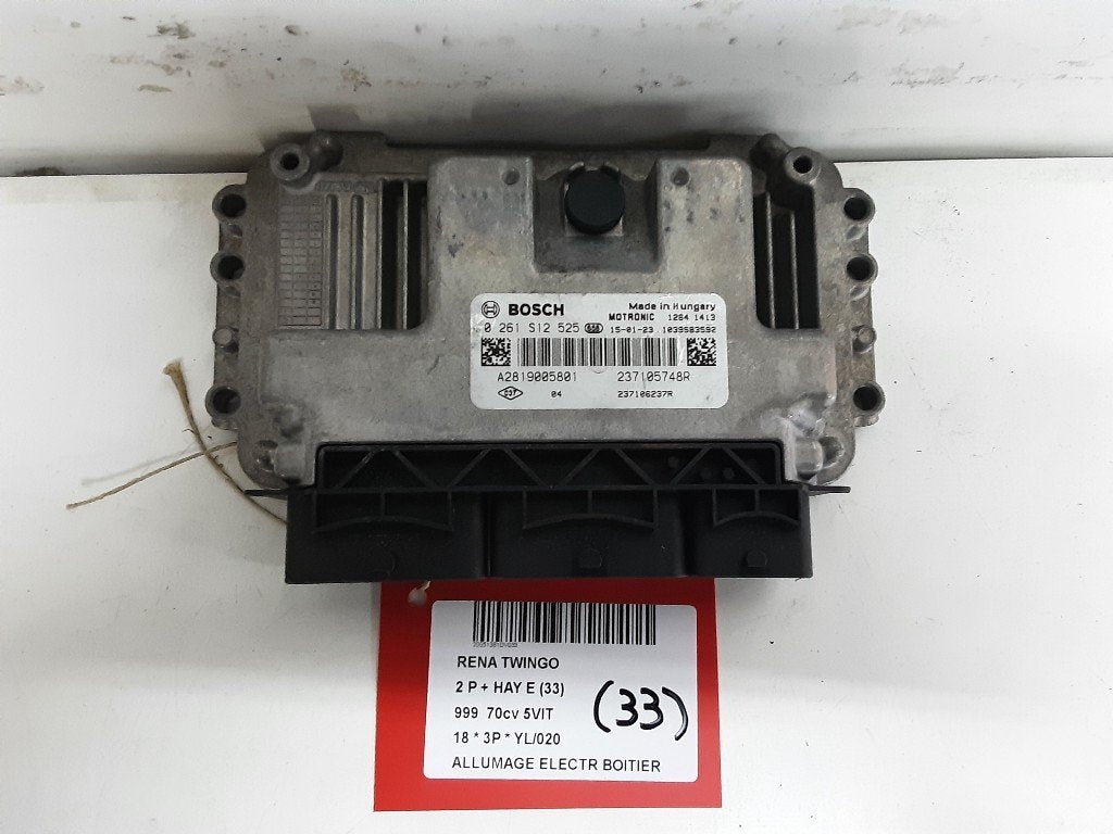 MODULE D ALLUMAGE Renault Twingo III (AH) (237105748R), Renault, Mevr. I. Hauben, Utilisé, Rue de l'Espoir 34 34
4030  GRIVEGNÉE, BE
