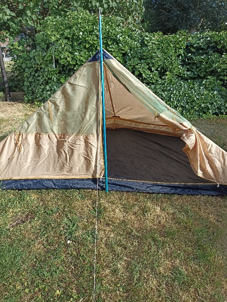 Nomad trekkerstent, Enlèvement, Utilisé