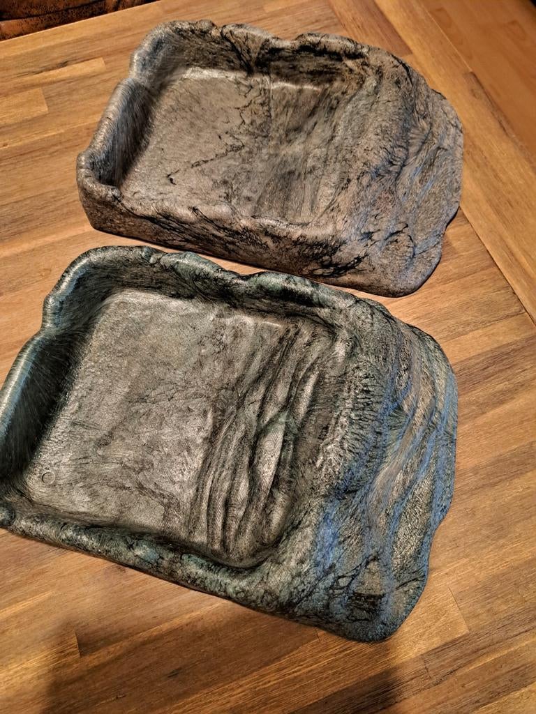 2 voer/ waterbakken van onverwoestbaar kunststof, nieuw, Dieren en Toebehoren, Ophalen of Verzenden, Nieuw, Terrarium of Paludarium