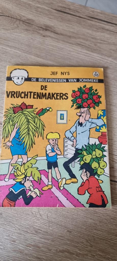 Vintage strip Jommeke 56 - De vruchtenmakers, Boeken, Stripverhalen, Gelezen, Eén stripboek, Ophalen of Verzenden