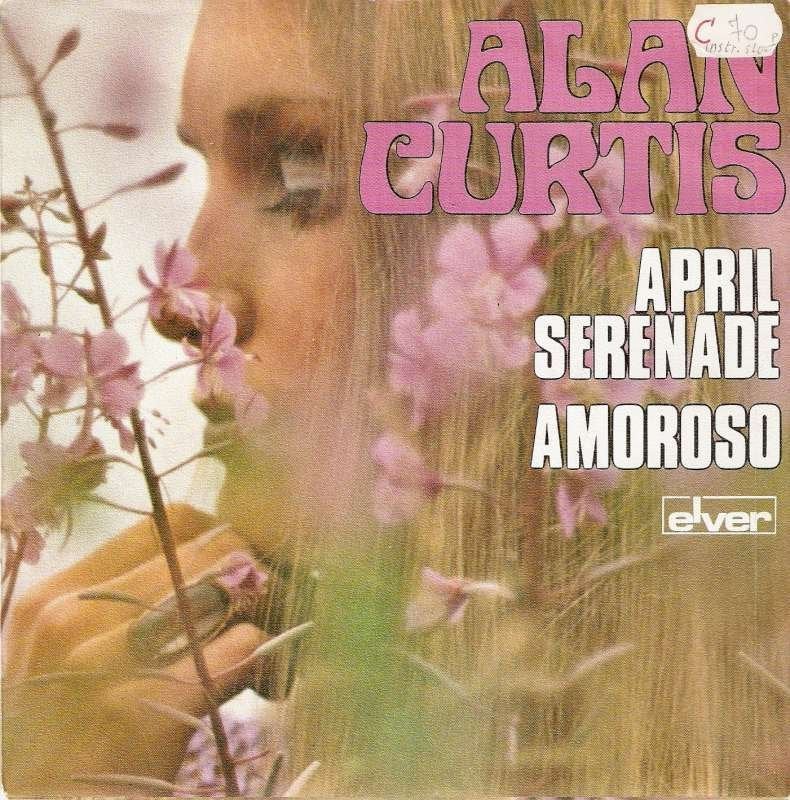 single Alan Curtis - April serenade, CD & DVD, Enlèvement ou Envoi, 7 inch, Comme neuf, Classique