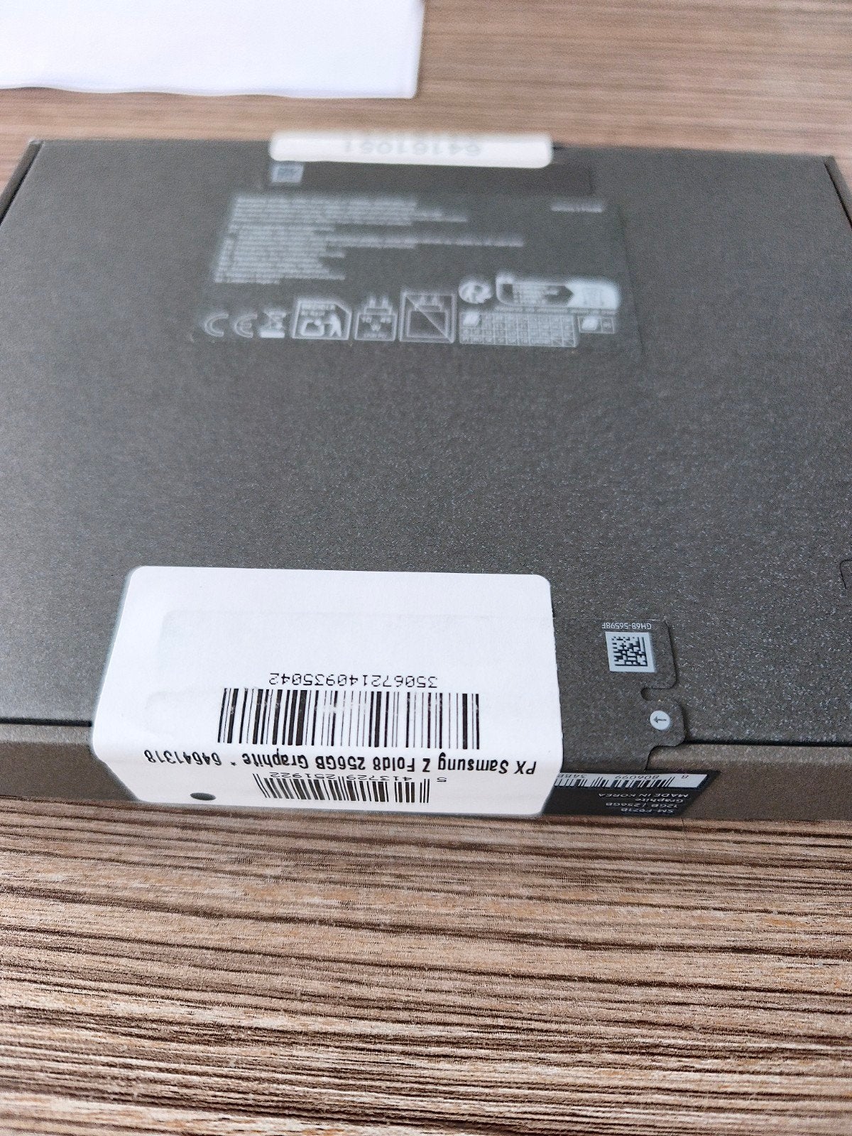 Samsung fold 8 gloednieuw verpakt, Telecommunicatie, Mobiele telefoons | Samsung, Ophalen, Zwart, Nieuw, Galaxy Fold