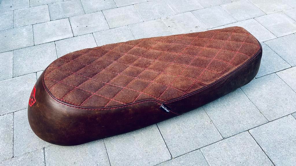 Selle cuir Royal Enfield 650 – état neuf 🔥, Motoren, Ophalen