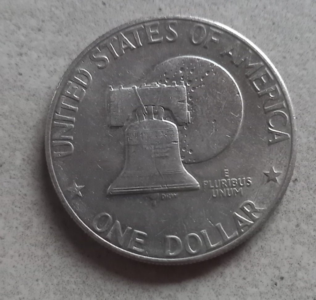 1 dollar Eisenhower du Bicentenaire des États-Unis, Postzegels en Munten, Ophalen of Verzenden