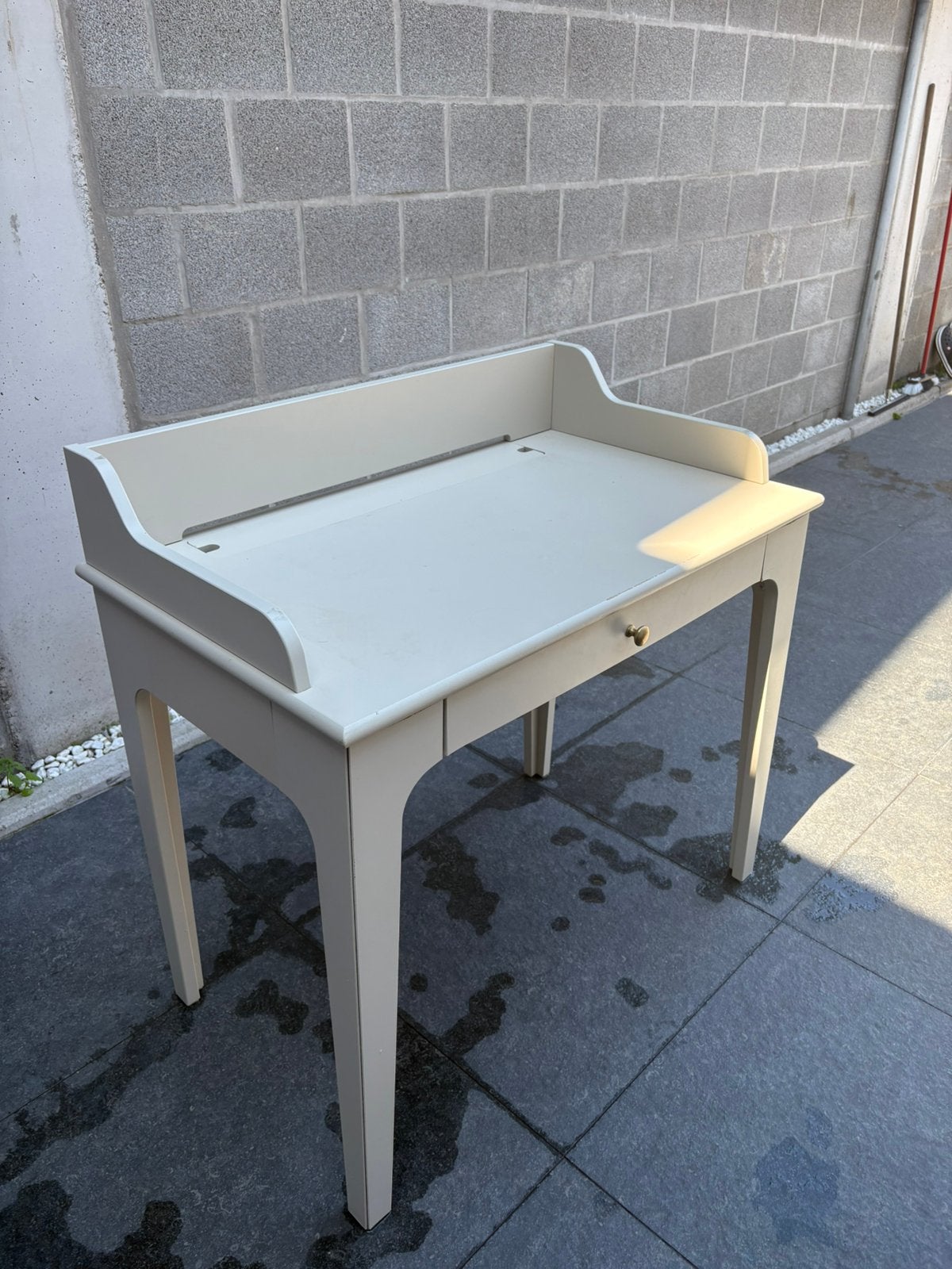 Beige bureau als nieuw, Ophalen, Zo goed als nieuw, IKEA, Beige