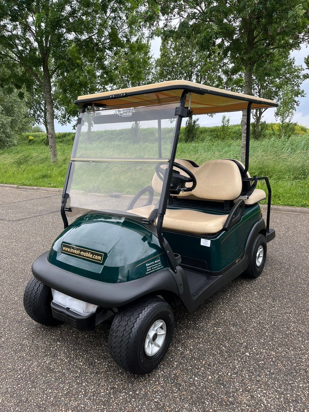 Electrische golfkar 4 pers. Met nieuwe batterijenpakket, Ophalen, Zo goed als nieuw, Golfkar