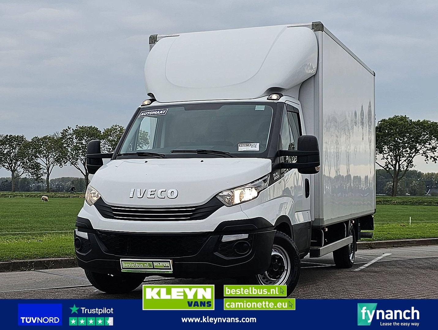 Iveco DAILY 35S14 L4 ac automaat EURO6, Auto's, Automaat, ABS, Iveco, Wit
