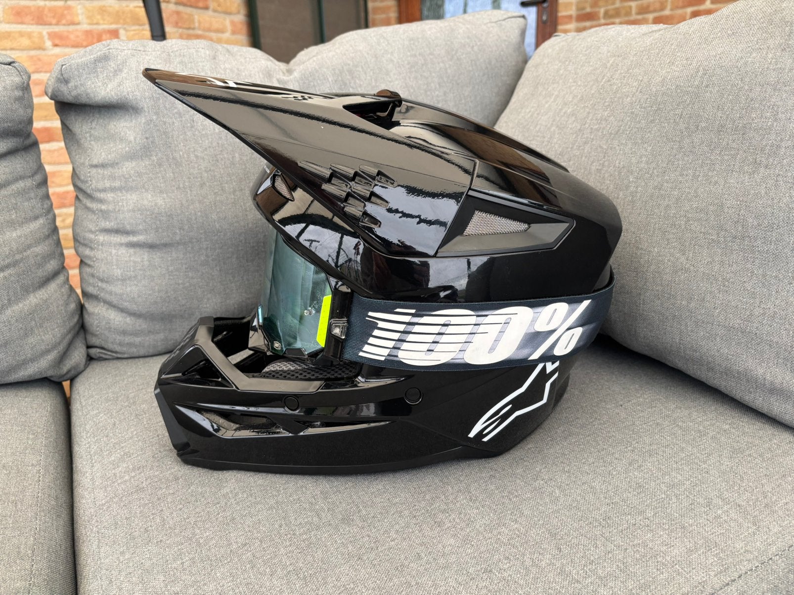 Alpinestar moto helm, Ophalen of Verzenden, XL