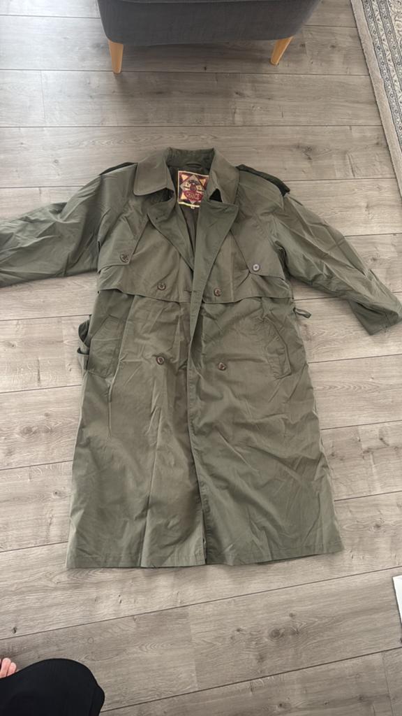 Dames jas mantel M-L, Kleding | Heren, Jassen | Zomer, Ophalen of Verzenden, Zo goed als nieuw