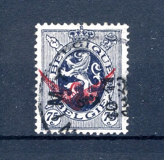 (B) S15 gestempeld 1929 - Type heraldieke leeuw, Postzegels en Munten, Postzegels | Europa | België, Verzenden, Gestempeld, Gestempeld