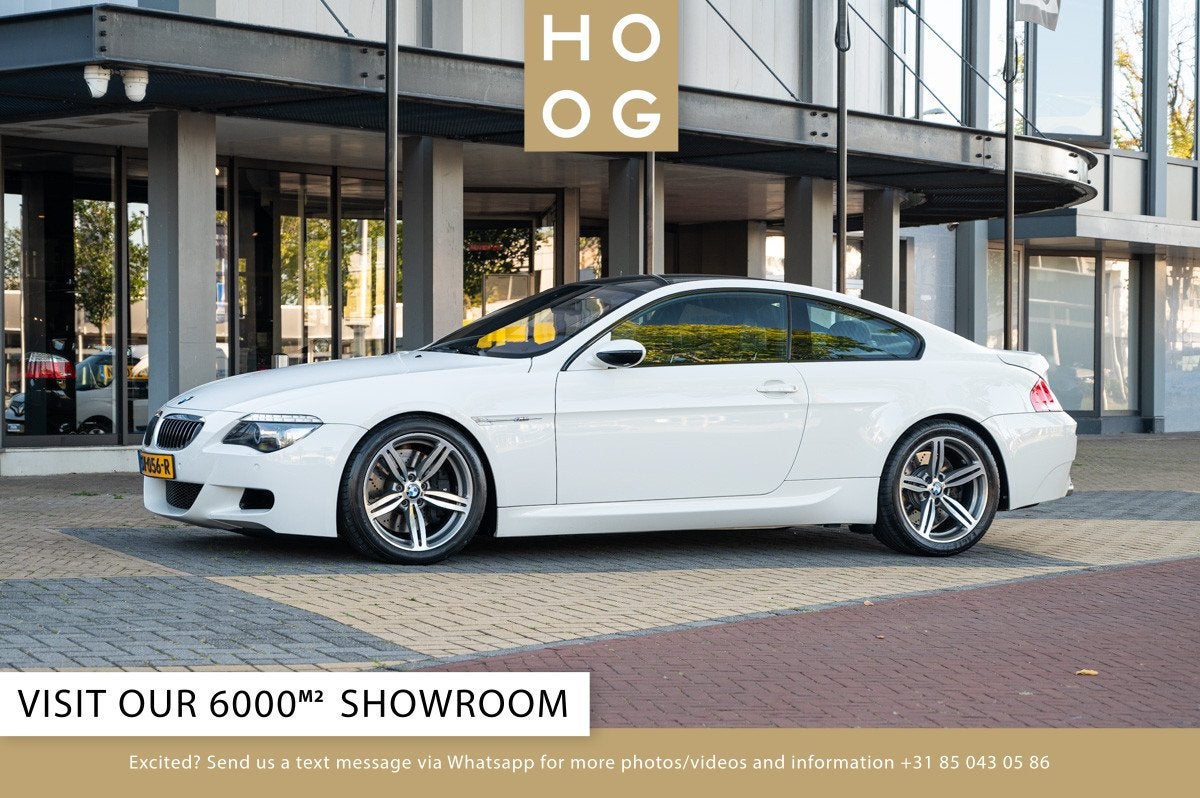 BMW E63 M6 V10 SMG (automatique), Cuir, Achat, Intérieur cuir, Série 6
