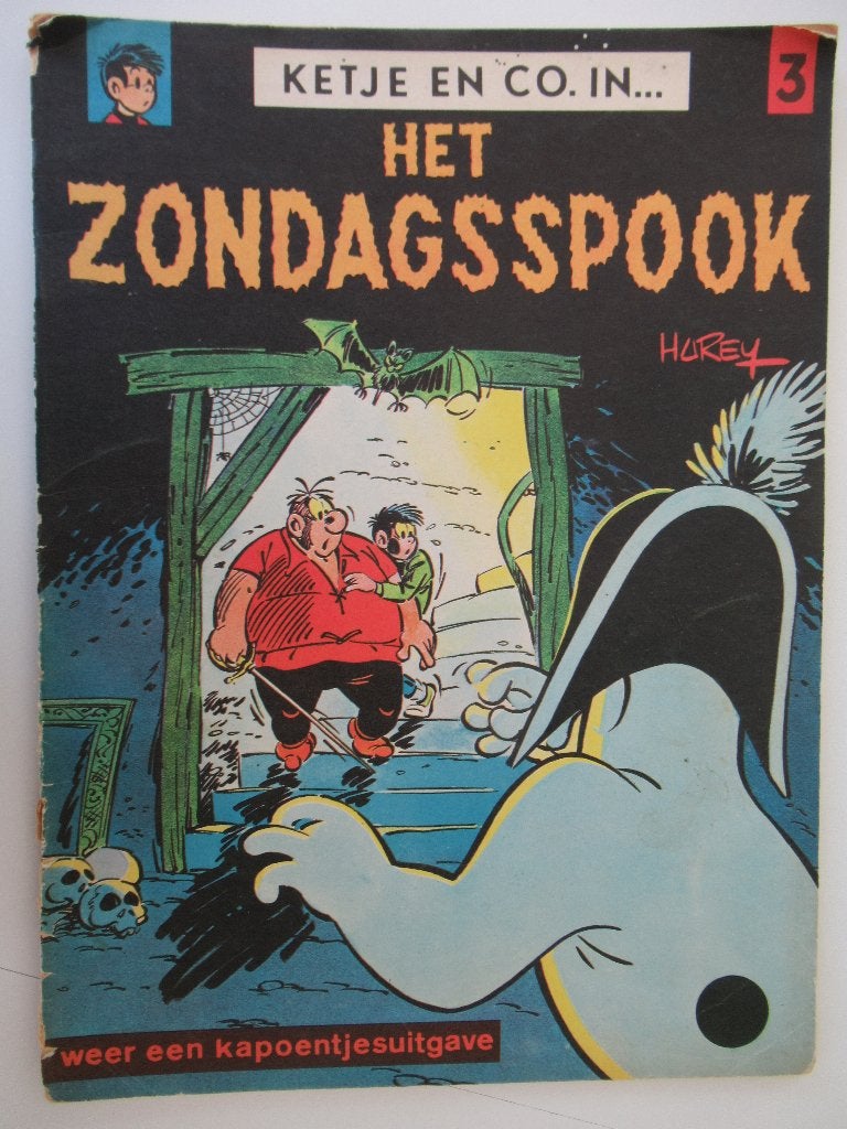 ketje en co..nr.3...het zondagsspook...........1st, Ophalen of Verzenden, Gelezen