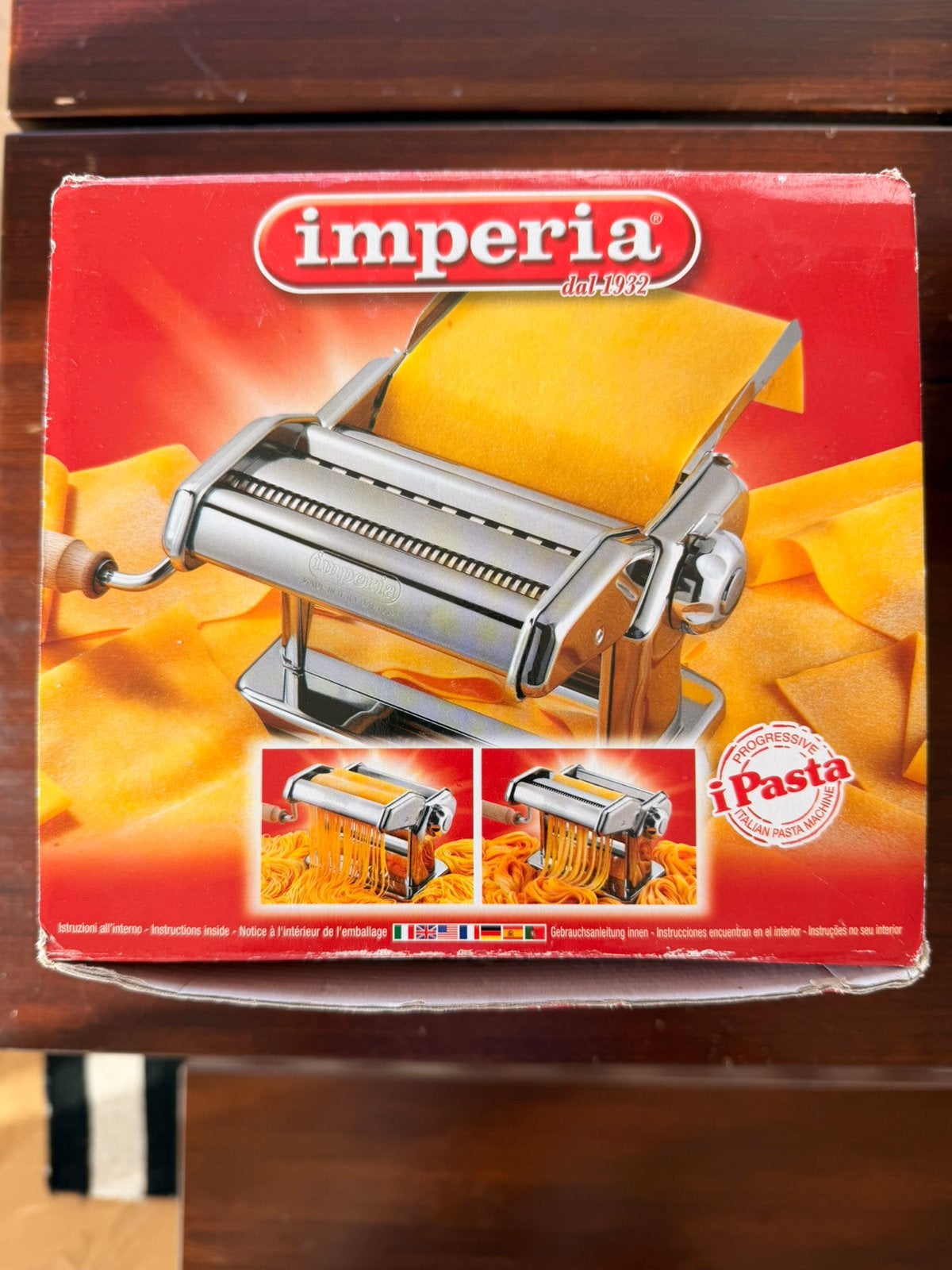 Imperia la machine à pâtes, Autres marques, Métal, Enlèvement, Machine à pâtes