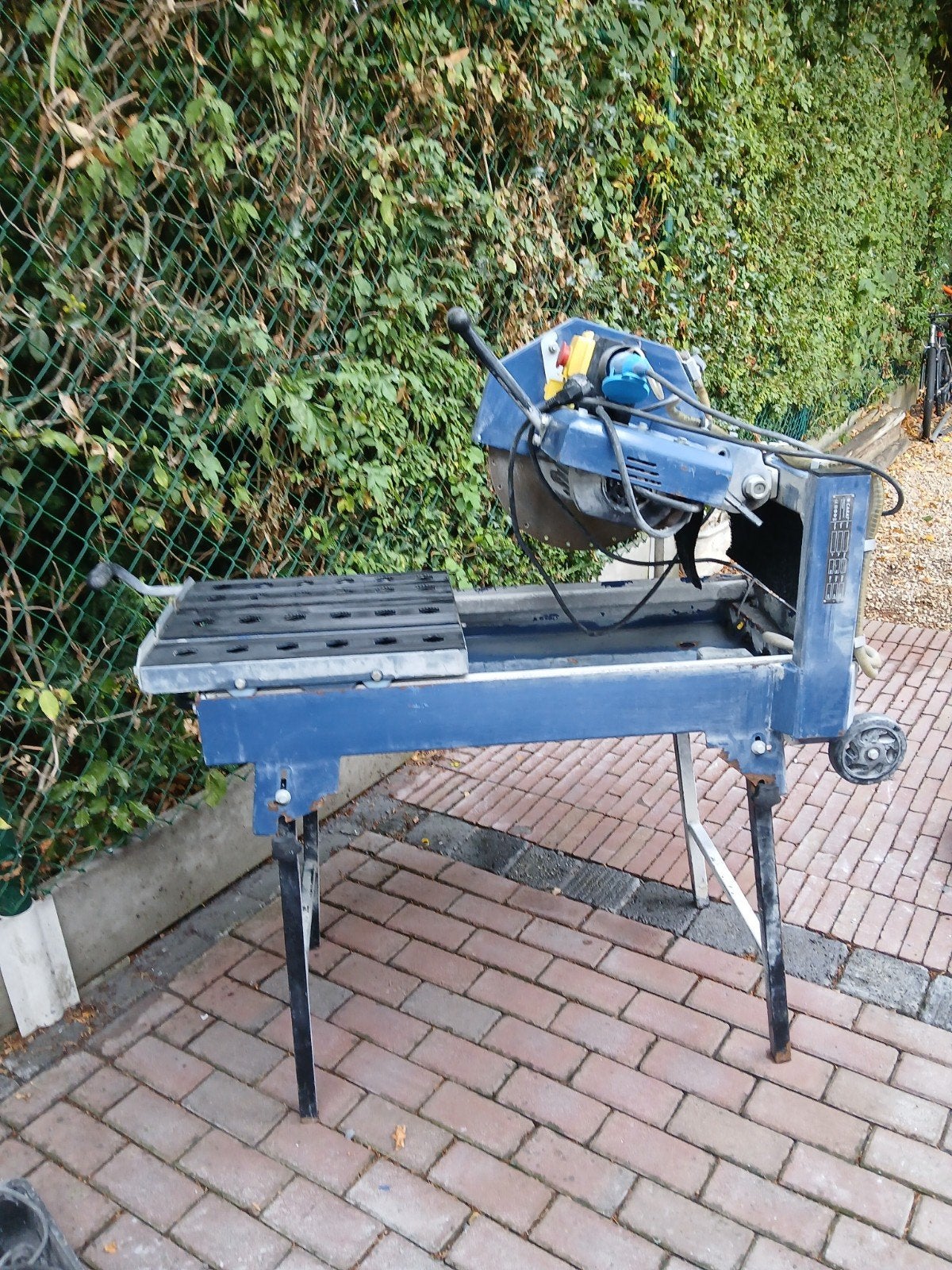 carat steenzaagmachine, Doe-het-zelf en Bouw, Gereedschap | Zaagmachines, Ophalen, Gebruikt, Overige typen, Carat