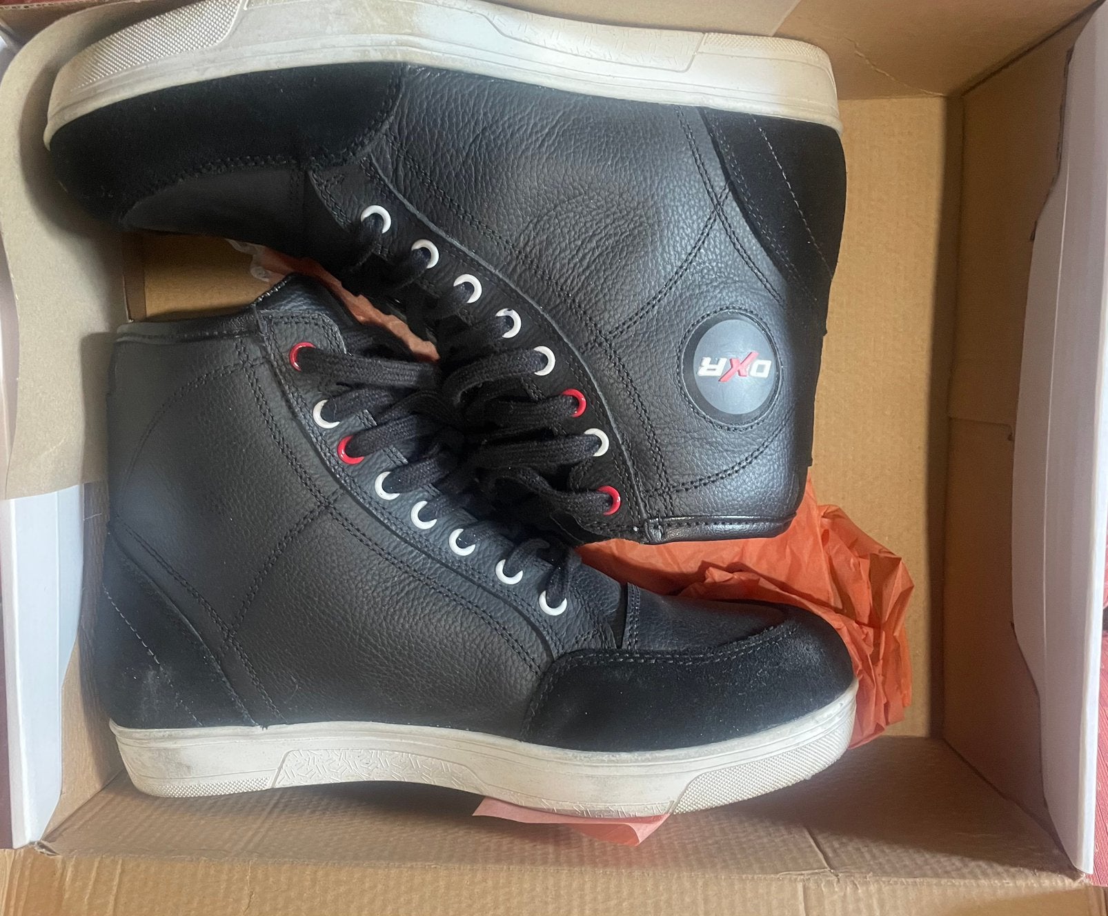 Chaussures de moto - t 42 - DXR, Enlèvement, Seconde main, Hommes, Bottes
