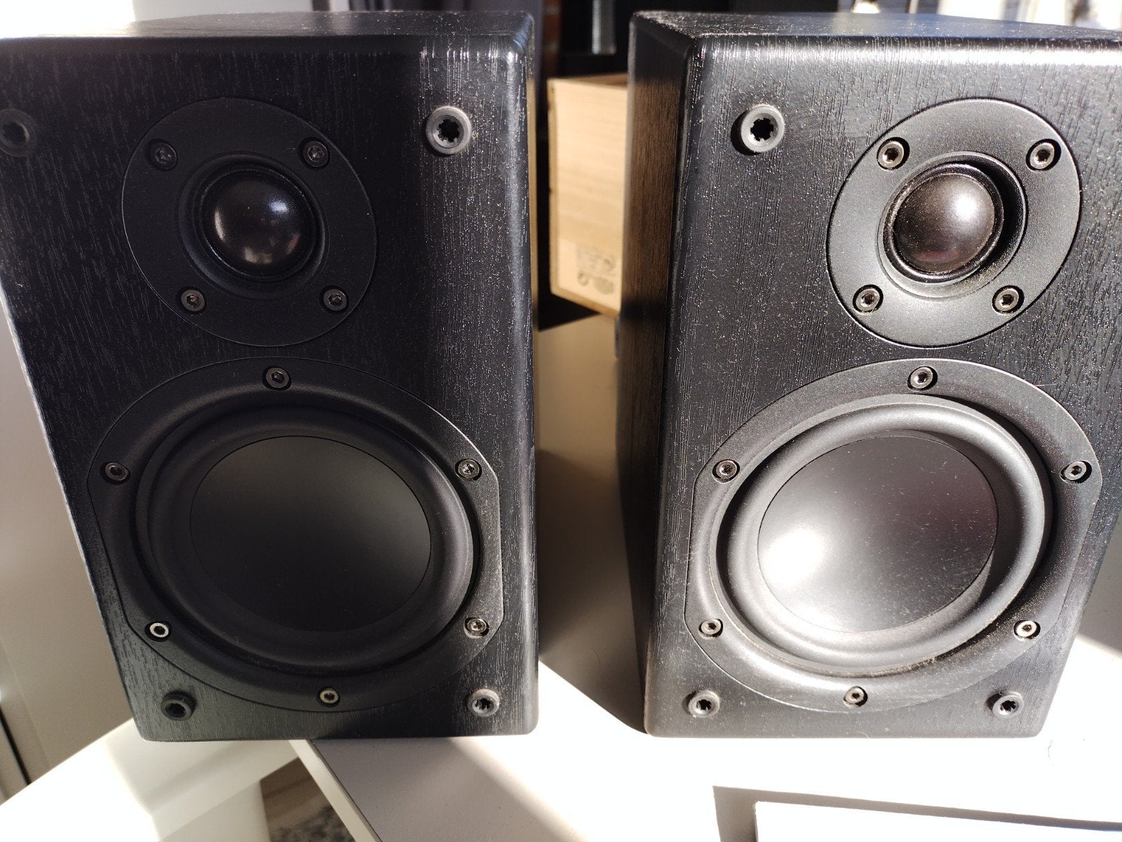 superb paar Denon SC-M37 bookshelf speakers, Enlèvement ou Envoi