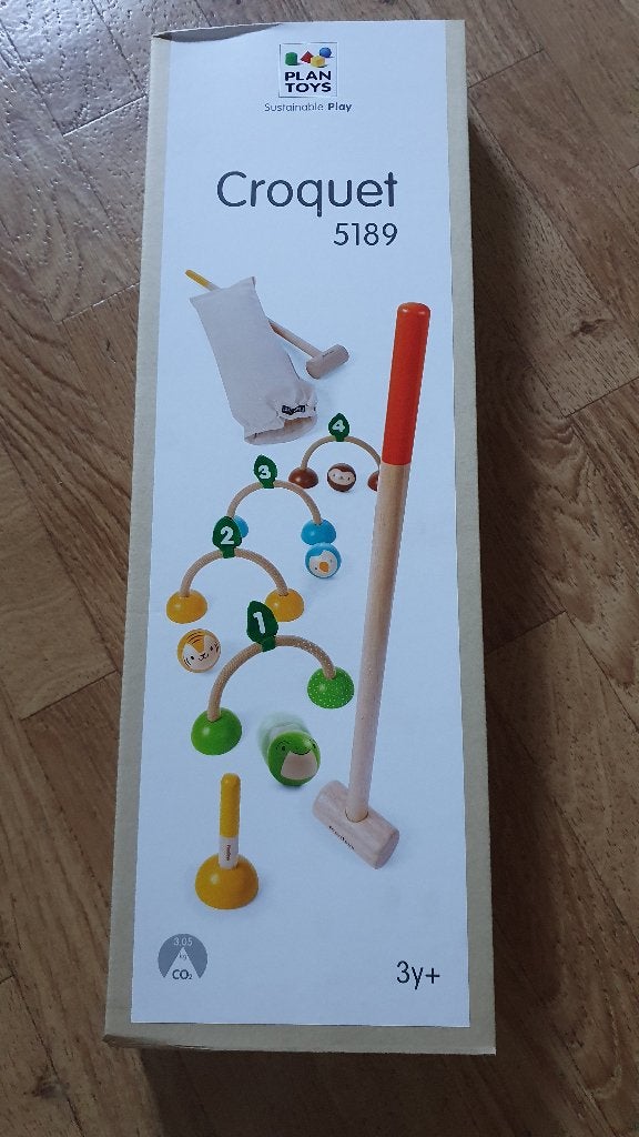 Croquet PlanToys, Kinderen en Baby's, Ophalen of Verzenden, Nieuw, Overige typen