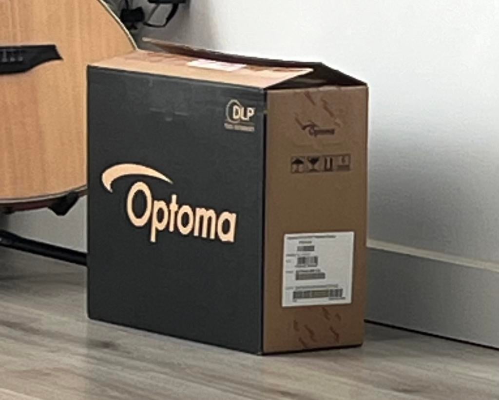 Optoma Full HD Beamer – Bioscoopervaring voor, Audio, Tv en Foto, Ophalen, Zo goed als nieuw