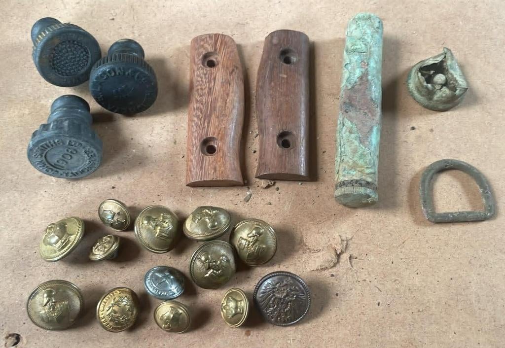 Lotje divers WWI, Verzamelen, Verzenden, Landmacht, Hulzen of Bodemvondsten