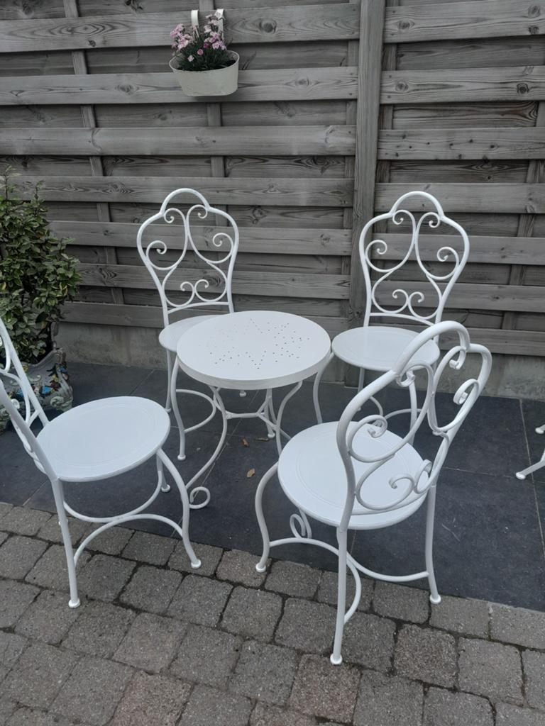 Gerestaureerd retro tuinset, Tuin en Terras, Ophalen, Tuinset