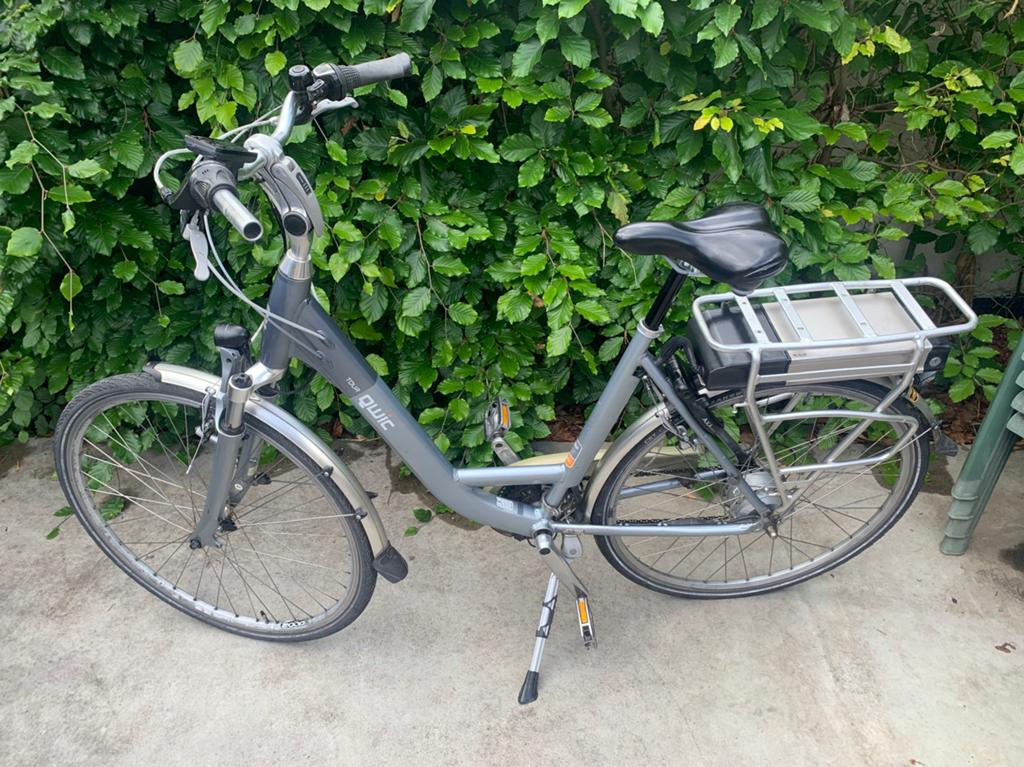 Qwic e-bike dames fiets, Ophalen, Zo goed als nieuw, Qwic