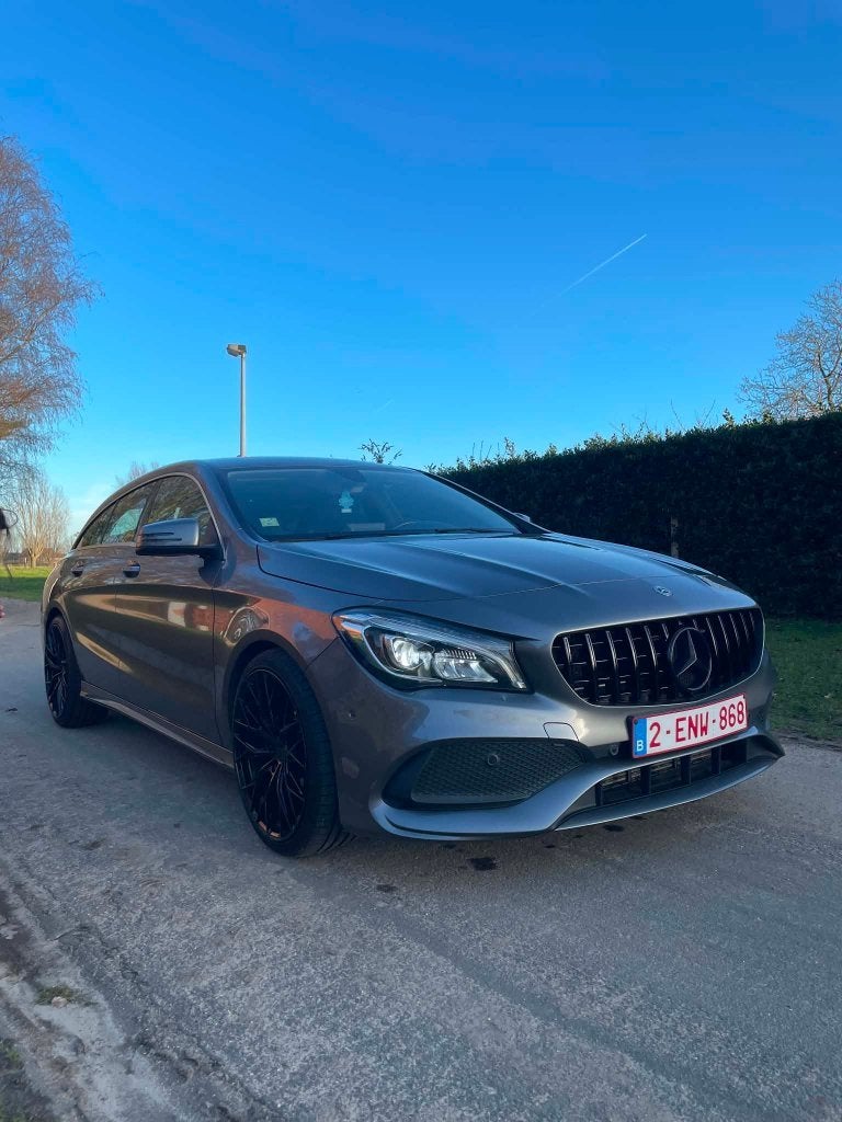 Mercedes cla AMG line, Auto's, CLA, 4 cilinders, Leder en Stof, 1595 cc