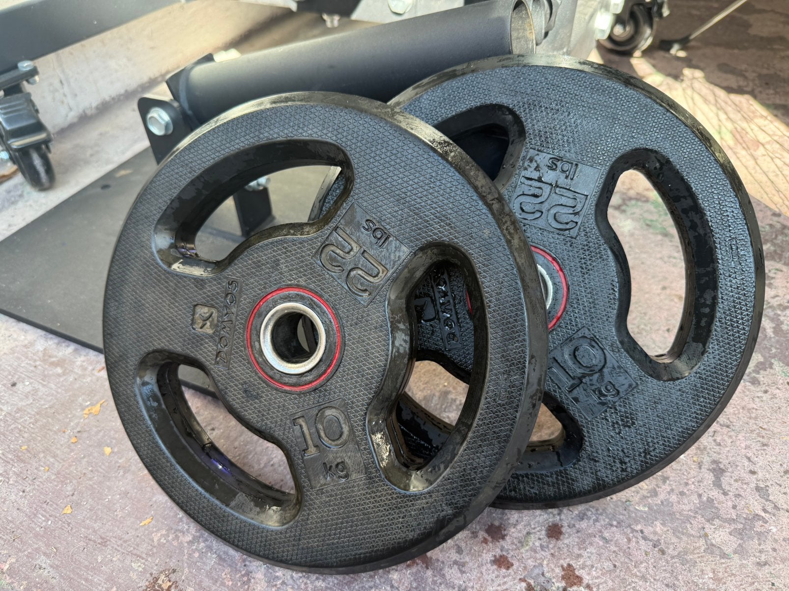 2x10kg Domyos - 28mm, Enlèvement