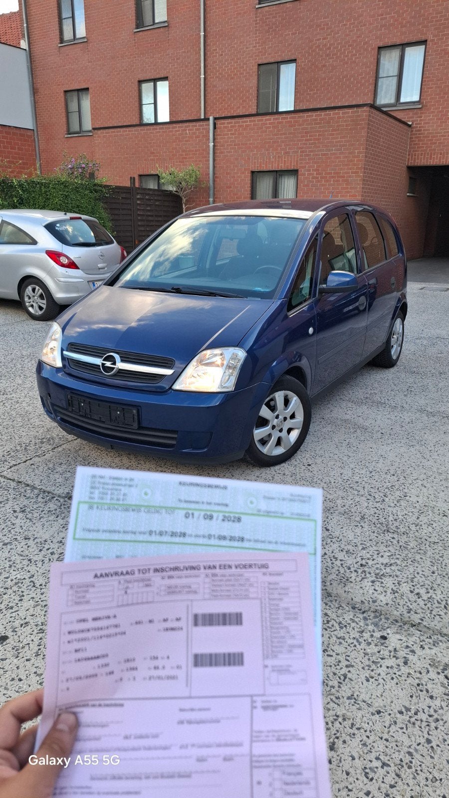 opel meriva met keuring tot 2028 vvk benzine, Auto's, Opel, Handgeschakeld, 5 deurs, Particulier, Meriva