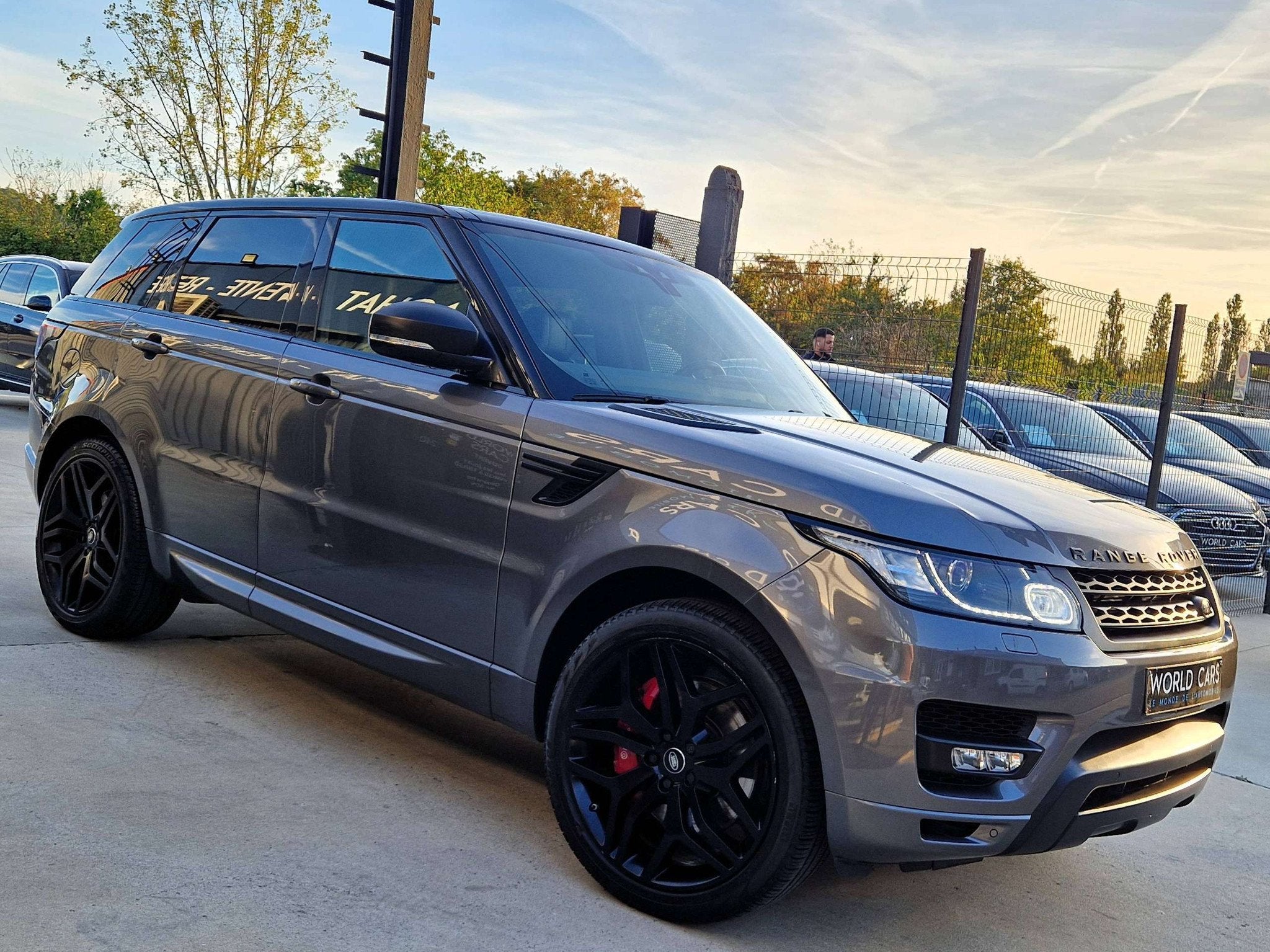 Land Rover Range Rover Sport 3.0 SDV6 HSE Dynamic - 300 CV -, Cuir, Argent ou Gris, Achat, Entreprise