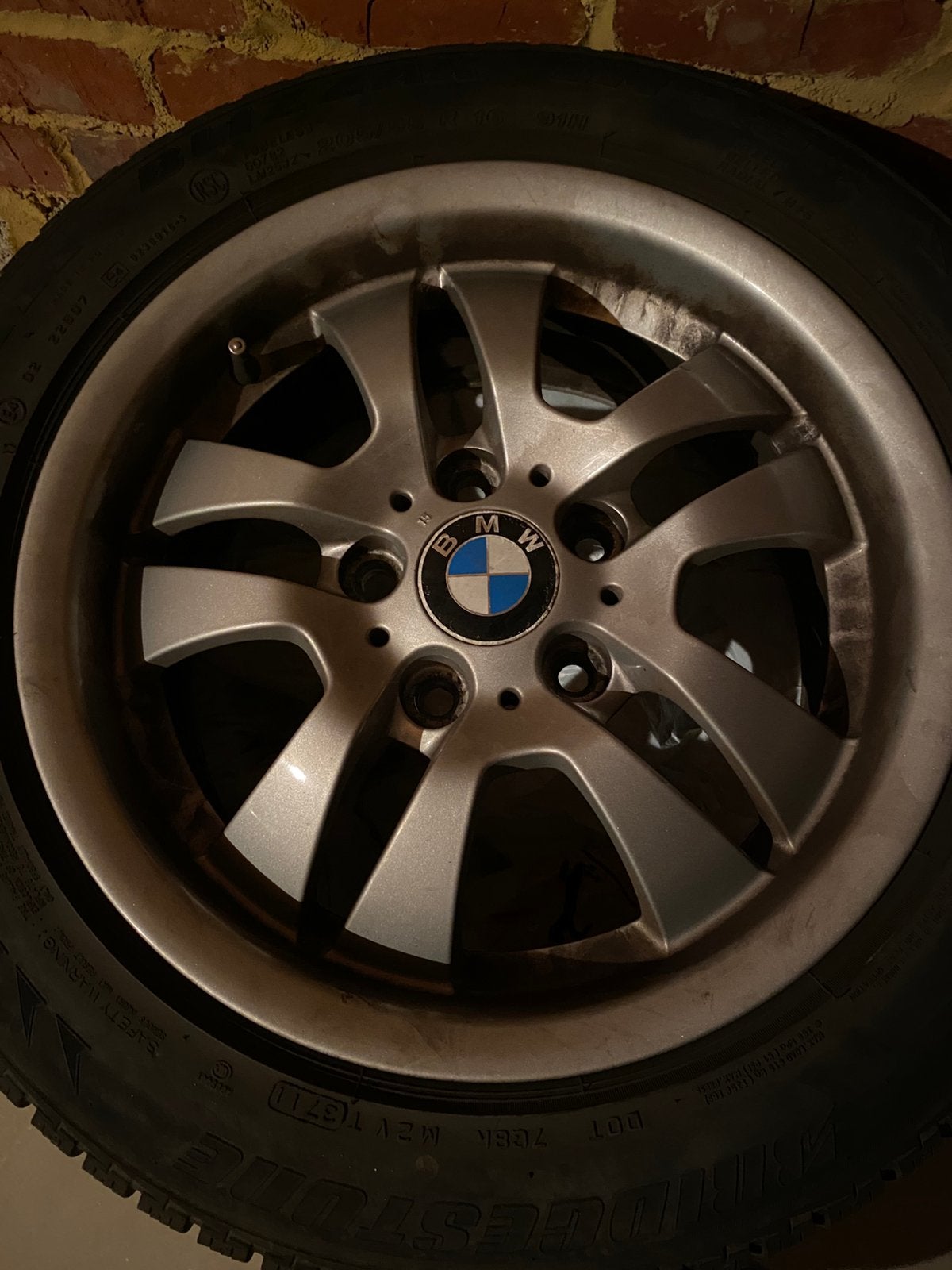 Bmw velgen en banden in goede staat, Ophalen, Gebruikt, 16 inch, Banden en Velgen