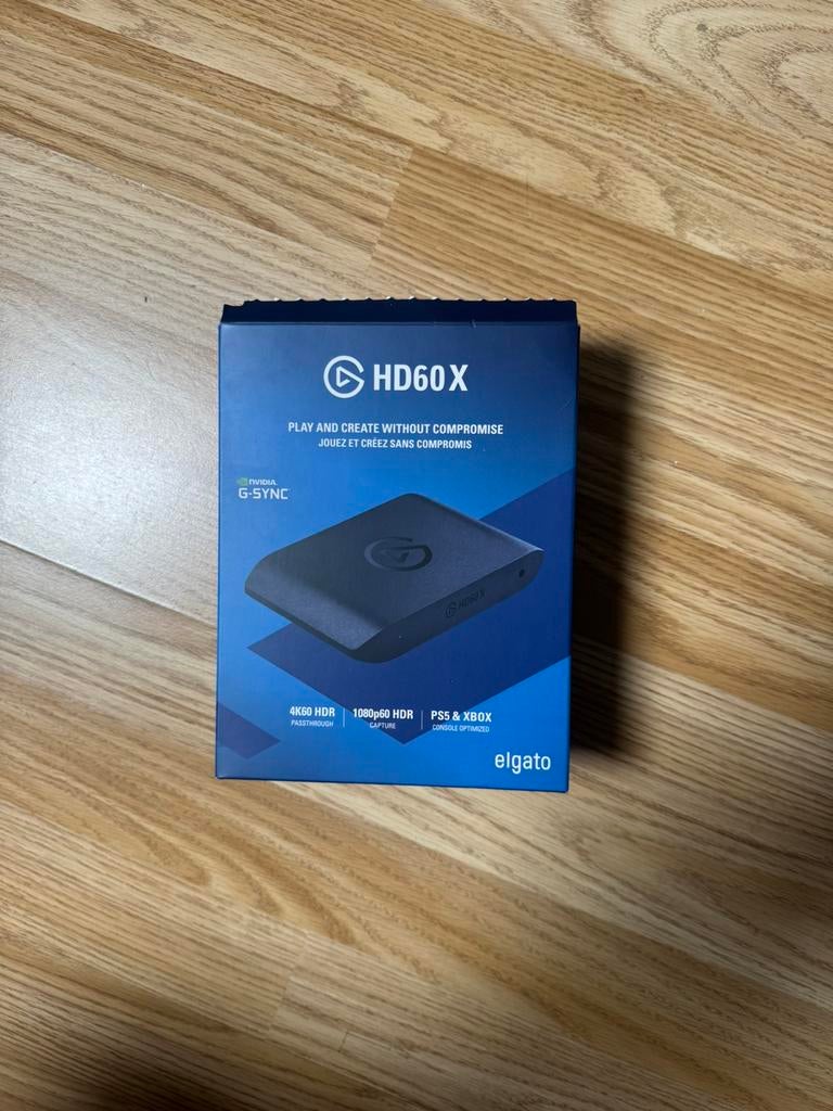 Elgato HD60 X - Game Capture Card, Informatique & Logiciels, Cartes de capture, Enlèvement, Comme neuf