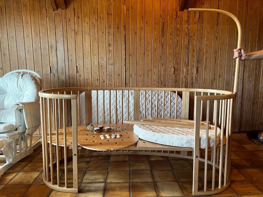 Stokke slaperig 4 in 1 bed, Ophalen, Zo goed als nieuw, Ledikant